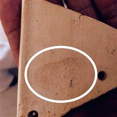 اكتشاف فريد: أقدم بصمة بشرية في العالم عمرها 7300 سنة في الصبية #الكويت