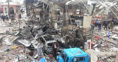 «إيران»: عدد ضحايا تفجير «الحلة» جنوب بغداد قد يصل لـ 60 شخصاً