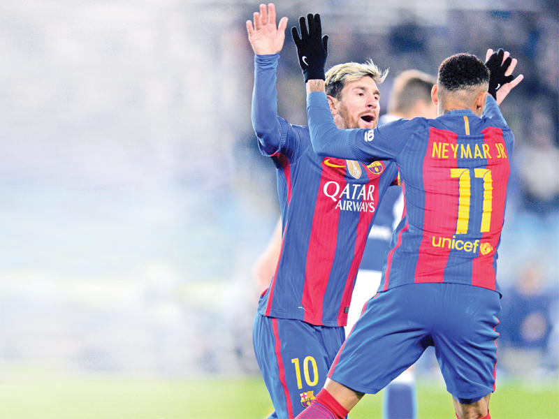 نيمار: ميسي الأحق بالكرة الذهبية