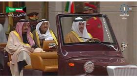 بالصور…خادم الحرمين الملك سلمان يصل للكويت