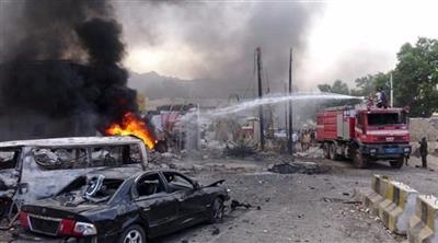 ارتفاع عدد ضحايا التفجير الانتحاري بعدن إلى 42