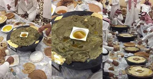 بالفيديو..أول وليمة زواج بدون لحوم في السعودية