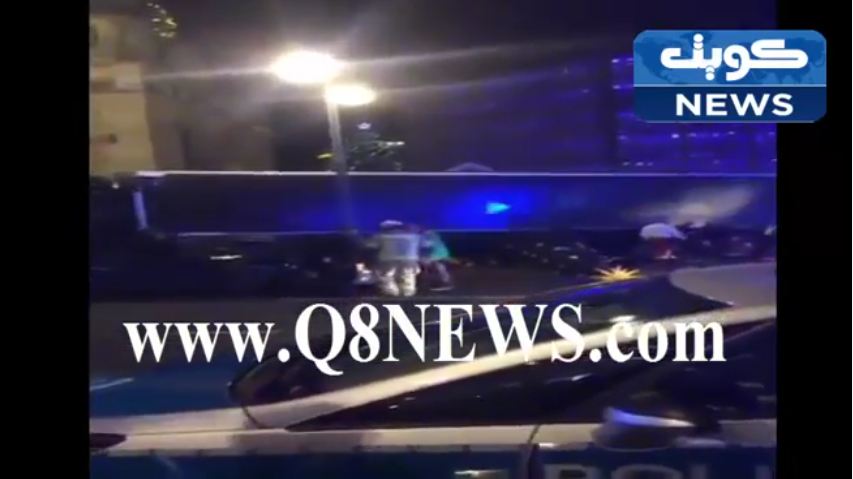 #عاجل بالفيديو…شاهد اللحظات الأولى لعملية الدهس في #برلين