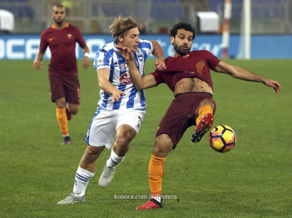 محمد صلاح يثير الرعب في روما قبل الديربي
