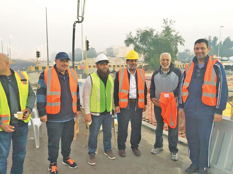 الحصان: مرحلة مهمة في مشروع طريق الجهراء