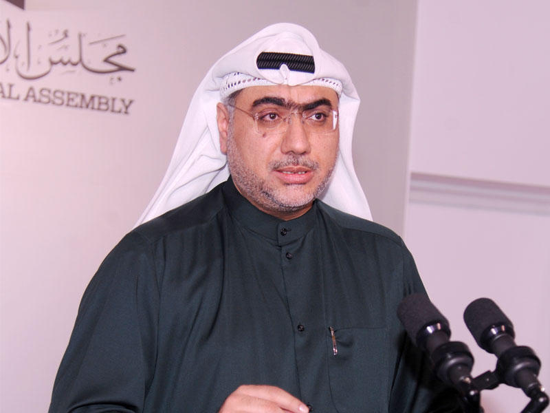 الشطي يسأل الصبيح عن تبرعات العمل الخيري