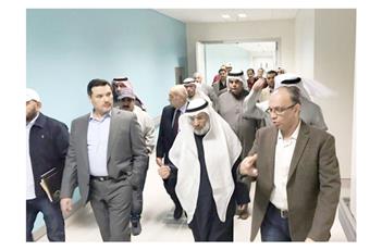 وزير الصحة :تنفيذ مشروع مستشفى (جابر الأحمد) يسير وفق الخطة المحددة له