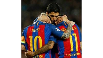 ثلاثية «MSN» في بلباو تعبر ببرشلونة لربع نهائي الكأس