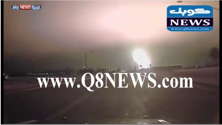 #عاجل بالفيديو…انفجار ضخم يهز خط انابيب الغاز في امريكا