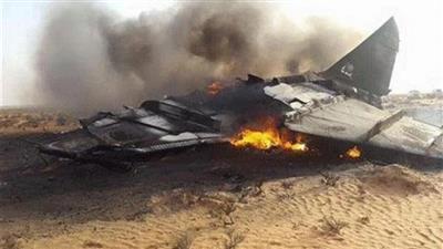 تحطم طائرة عسكرية سورية بمطار النيرب بريف حلب