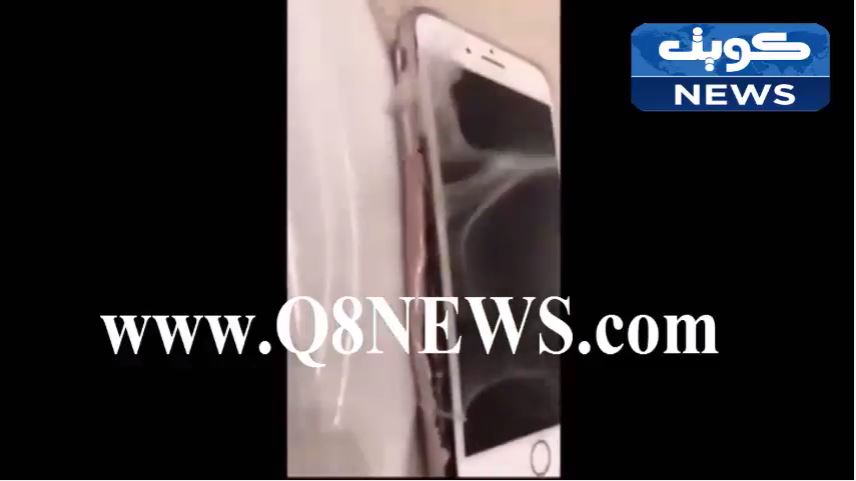 بالفيديو…شاهد احتراق هاتف “آيفون 7″ و”آبل” مصدومة!