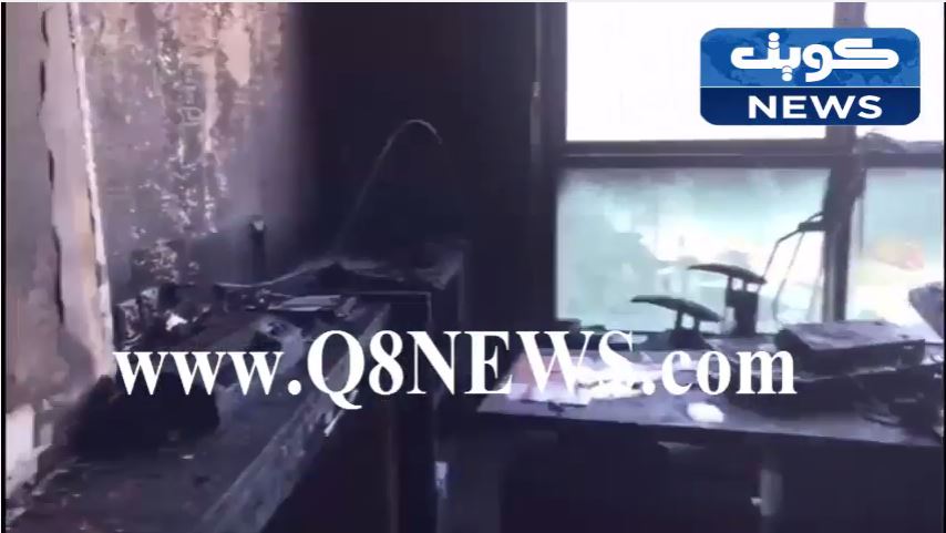 بالفيديو…فرق الإطفاء تنجح في إخماد حريق فندق مكون من ٢٠ طابقاً في السالمية