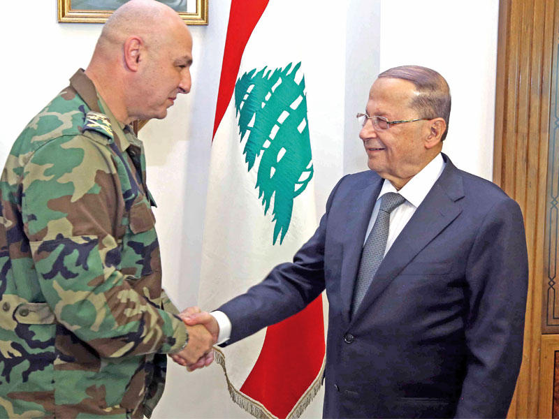 لبنان: عون يجدد الالتزام بالقرار 1701