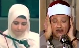 بالفيديو.. قصة حفيدة عبدالباسط عبدالصمد مع التلاوة والموسيقى