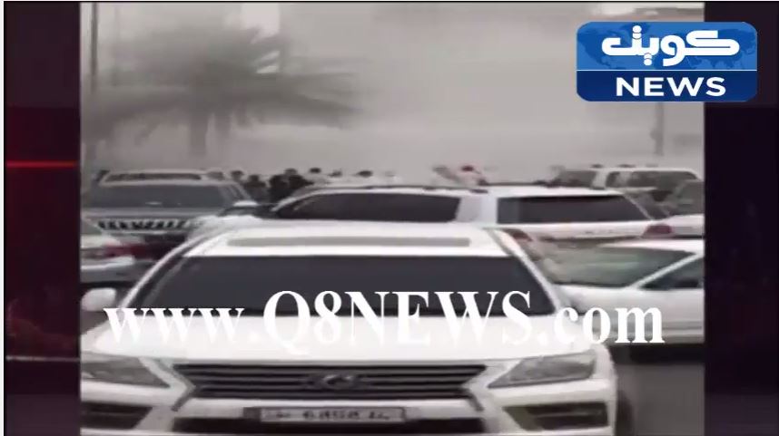 بالفيديو…فوضى وتقحيص في منطقة جابر العلي والداخليه صامته