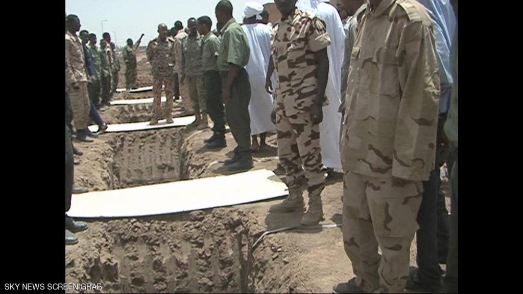 الخرطوم تشيع جثامين الجنود السودانيين