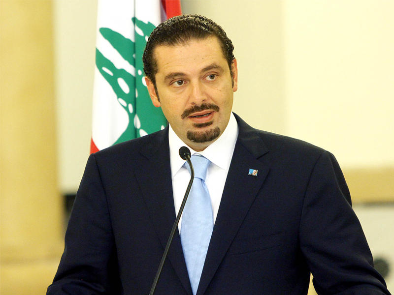 الحريري يدعو الأمم المتحدة للمساعدة في هدنة دائمة مع إسرائيل