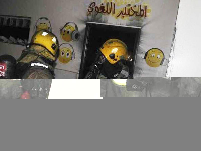 إصابة معلمتين بحريق في مختبر «نسيبة بنت كعب» بالروضة