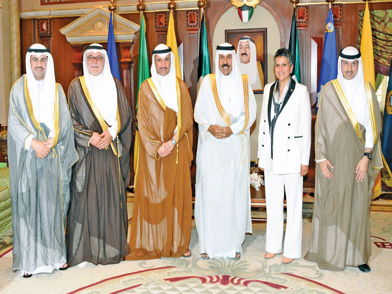 استقبالات ولي العهد