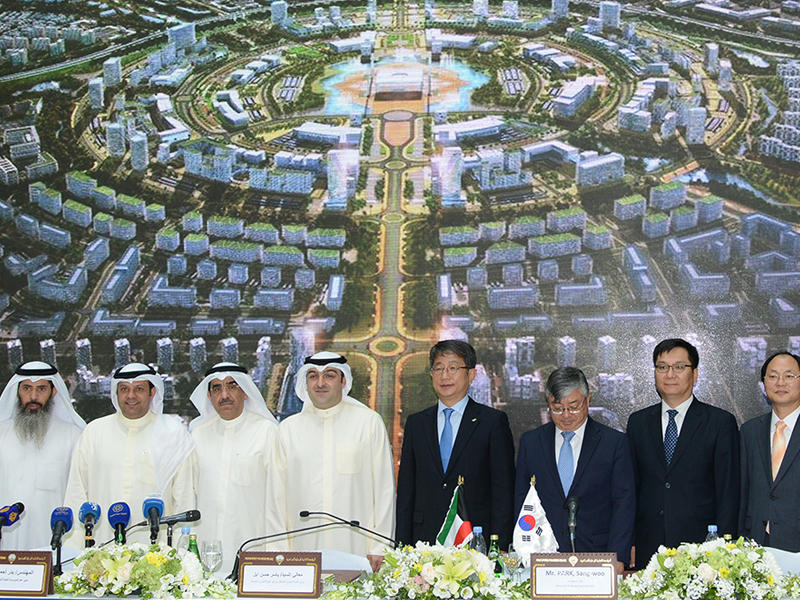شراكة كويتية – كورية تمهد لمدينة ذكية في جنوب سعد العبدالله