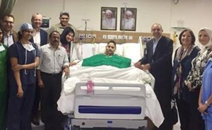 شاهد أحدث صور من الهند للمصرية التي تزن نصف طن