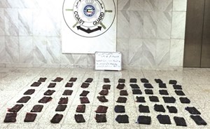 إحباط تهريب 60 طربة حشيش بحراً وتوقيف مواطن وخليجي