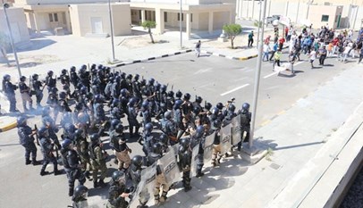 إحباط شغب وعنف في معسكر القوات الخاصة