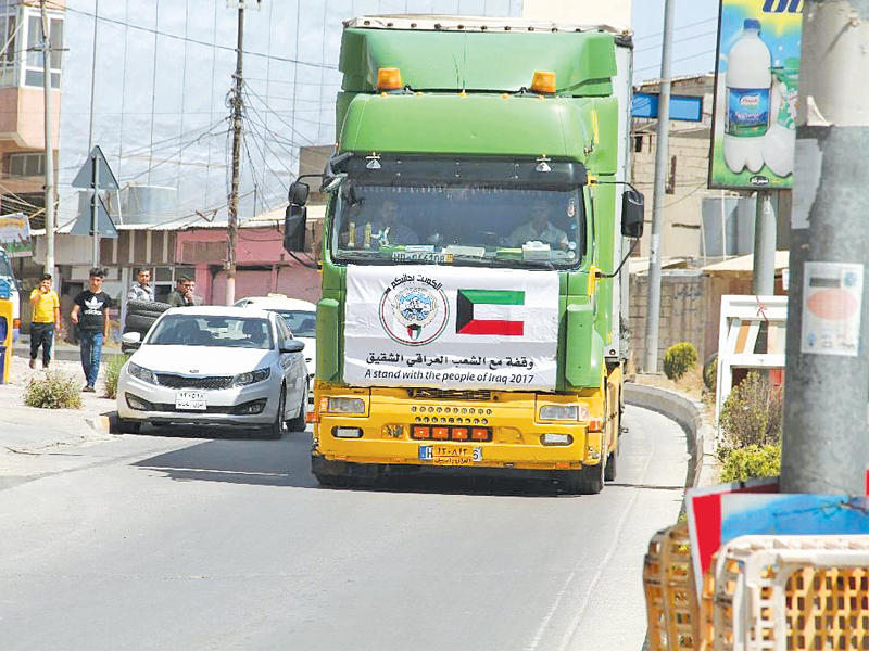 العراق: الدعم الكويتي محل تقدير… ونأمل دوراً في مرحلة الإعمار