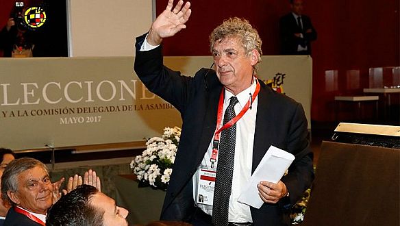 إعادة انتخاب فيلار رئيسا للاتحاد الإسباني