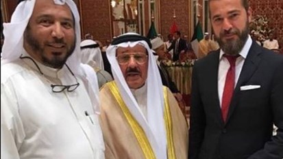 أبطال «قيامة أرطغرل» يرافقون أردوغان خلال زيارته للكويت