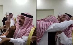 بالفيديو.. فرحة عارمة لحظة إعلان أب سعودي العفو عن قاتل ابنه قبل القصاص