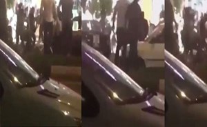 بالفيديو.. اشتباكات بالأيدي والكراسي في انتخابات الرئاسة الإيرانية