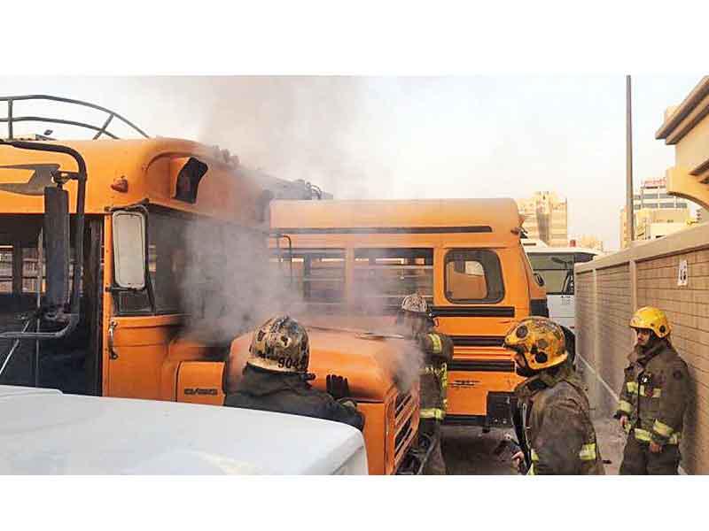 حريقان في العارضية والفروانية