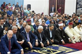 الرئيس عباس: نتمنى ان تتوحد الامة العربية من اجل دعم الشعب الفلسطيني
