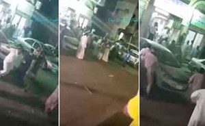 بالفيديو..مشاجرة عنيفة بالعصى بين وافدين مصريين في السعودية بعد الإفطار