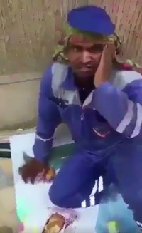 بالفيديو.. كشف حقيقة صفعة شاب سعودي لعامل نظافة أفطر نهار رمضان