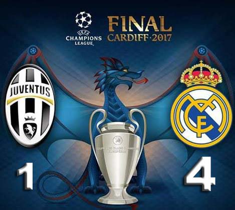 بالفيديو …ريال مدريد بطل دوري أبطال أوروبا للمرة الثانية عشر في تاريخه  #ريال_مدريد_يوفنتوس