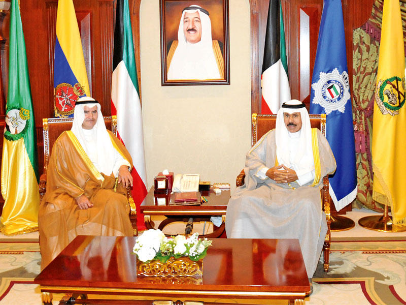 استقبالات ولي العهد