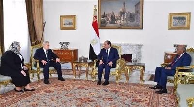 السيسي: نحترم القضاء المصري ونحرص على ترسيخ دولة القانون