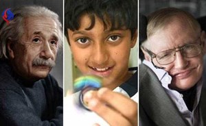 هذا الطفل تفوق على العالمين “اينشتاين” و”ستيفن هاوكيينغ”!
