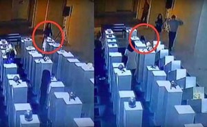 بالفيديو.. “سيلفي” تدمر أعمالا فنية بـ200 ألف دولار
