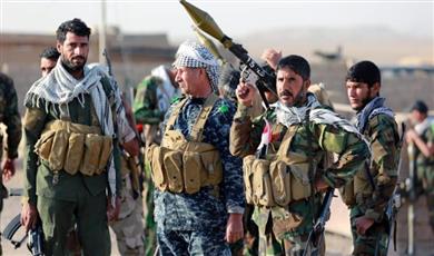 مقتل العشرات من #الحشد_الشعبي في غارة أمريكية