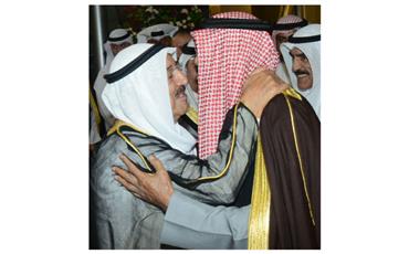 سمو أمير البلاد يستقبل سمو ولي العهد