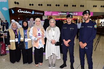 الصحة تدشن بوثا خاصا لتوعية الحجاج بمطار الكويت