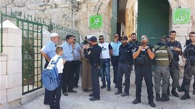 الاحتلال الإسرائيلي يمنع طلاب المدرسة الشرعية من دخول الأقصى