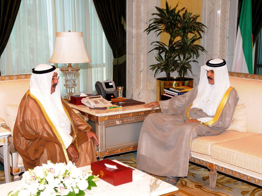 نائب الأمير يستقبل الغانم والمبارك وناصر الصباح والخالد