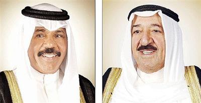 سمو أمير البلاد يتلقى تهنئة من سمو نائب الأمير بذكرى تسميته قائدًا للعمل الإنساني