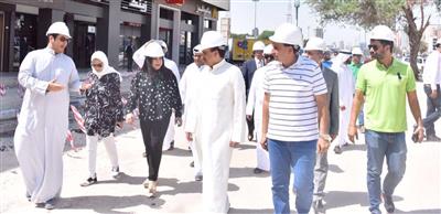 الجبري يشيد بجهود البلدية في تنفيذ مشاريع تعكس تطلعات الشباب حديثي التخرج