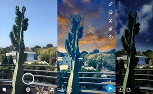 جديد سناب شات.. صور للسماء في النهار وكأنها في الليل