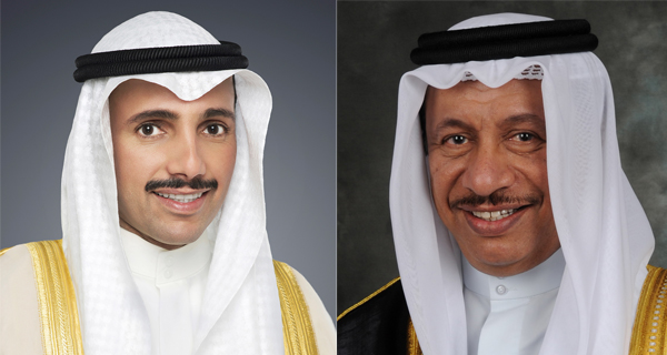 الغانم يهنىء رئيس الوزراء بنجاح العملية الجراحية